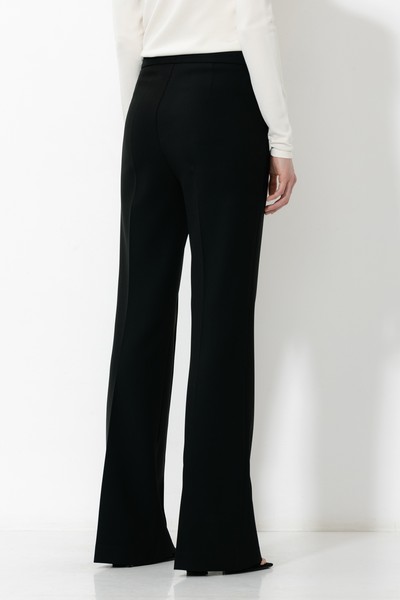 Брюки VASSA&Co, пол женский, цвет черный, фото №4