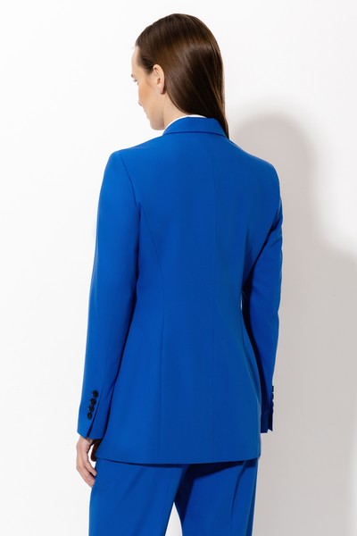 Жакет VASSA&Co, пол женский, цвет синий, фото №2