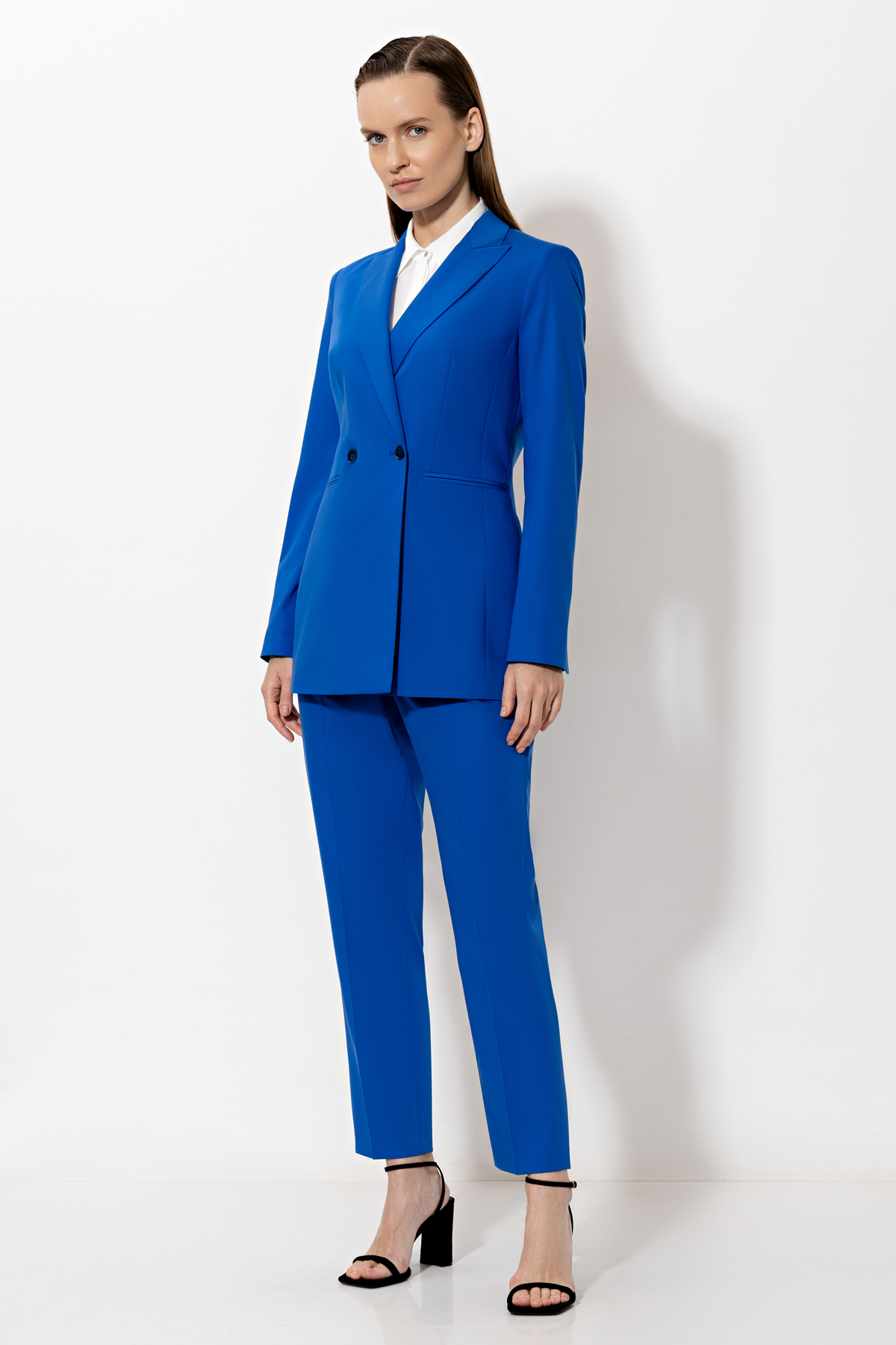 Жакет VASSA&Co, пол женский, цвет синий