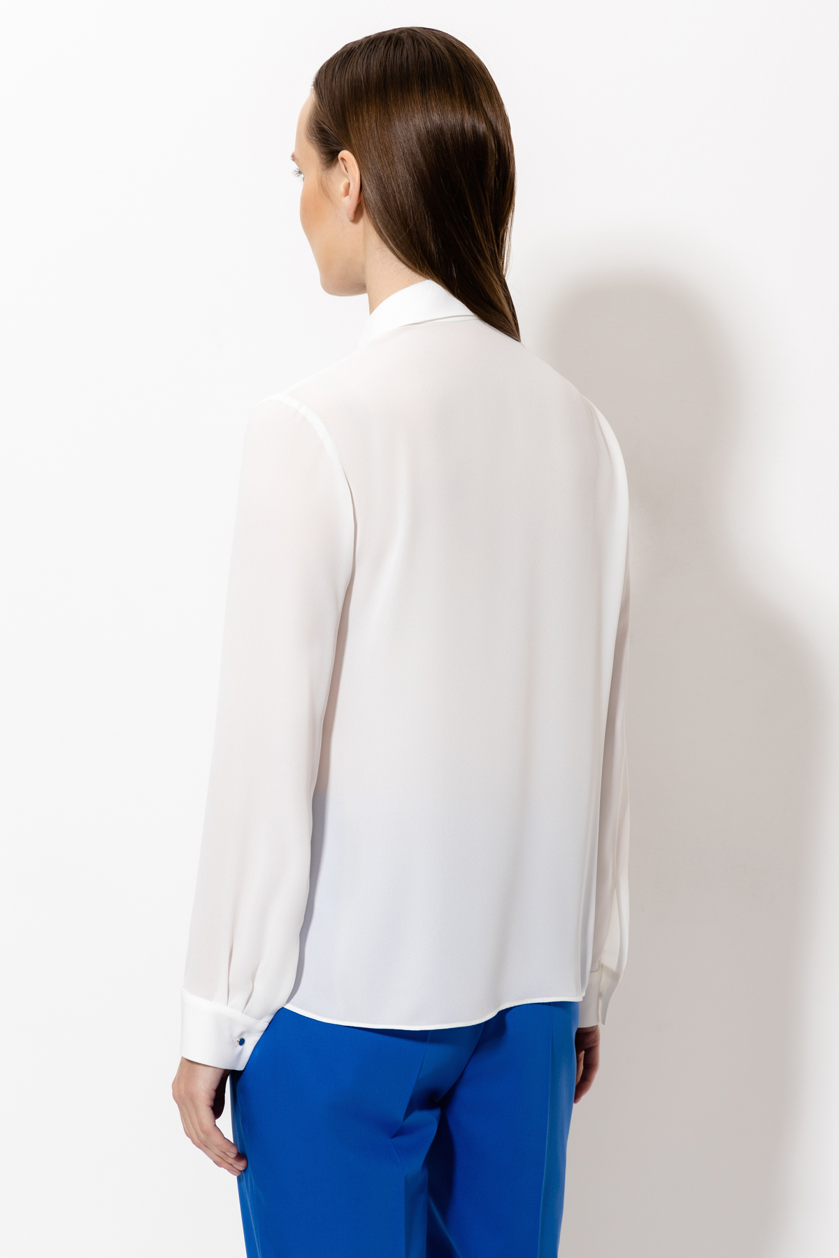 Блузка , пол женский, цвет белый