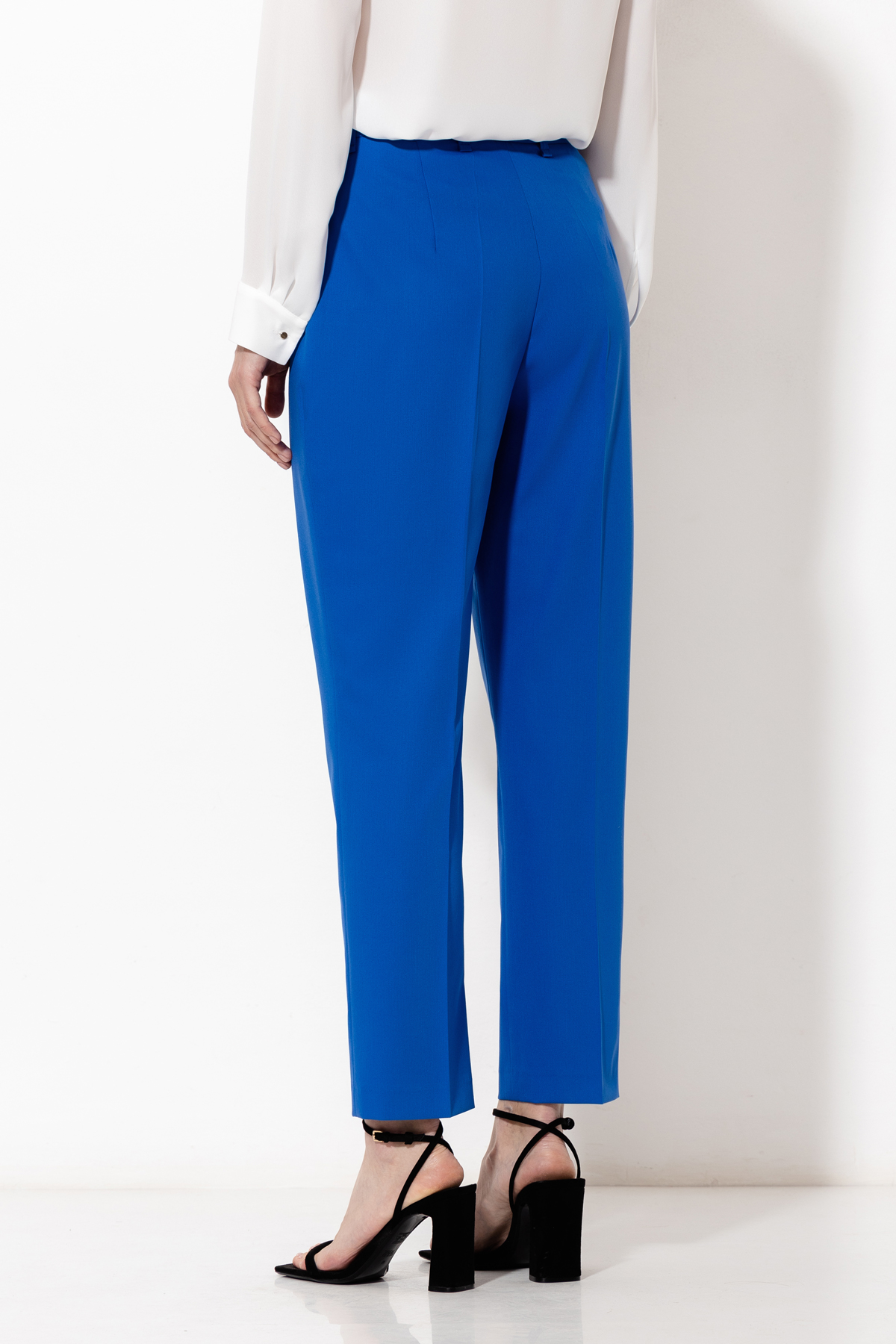 Брюки VASSA&Co, пол женский, цвет синий