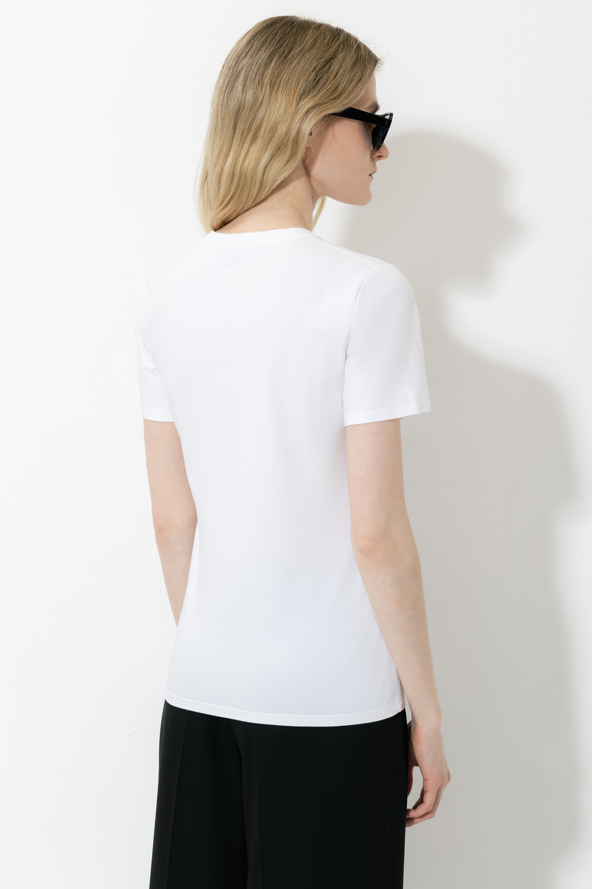 Футболка VASSA&Co, пол женский, цвет белый, фото №5