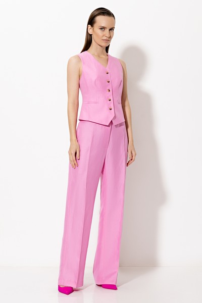 Жилет VASSA&Co, пол женский, цвет розовый, фото №4