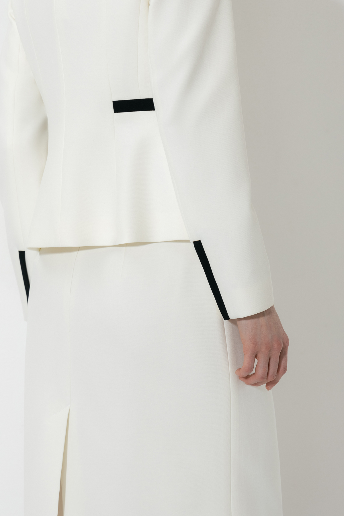 Жакет VASSA&Co, пол женский, цвет белый, фото №7