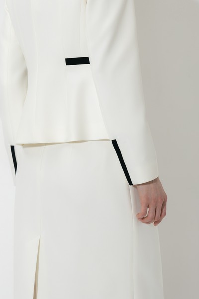 Жакет VASSA&Co, пол женский, цвет белый, фото №7