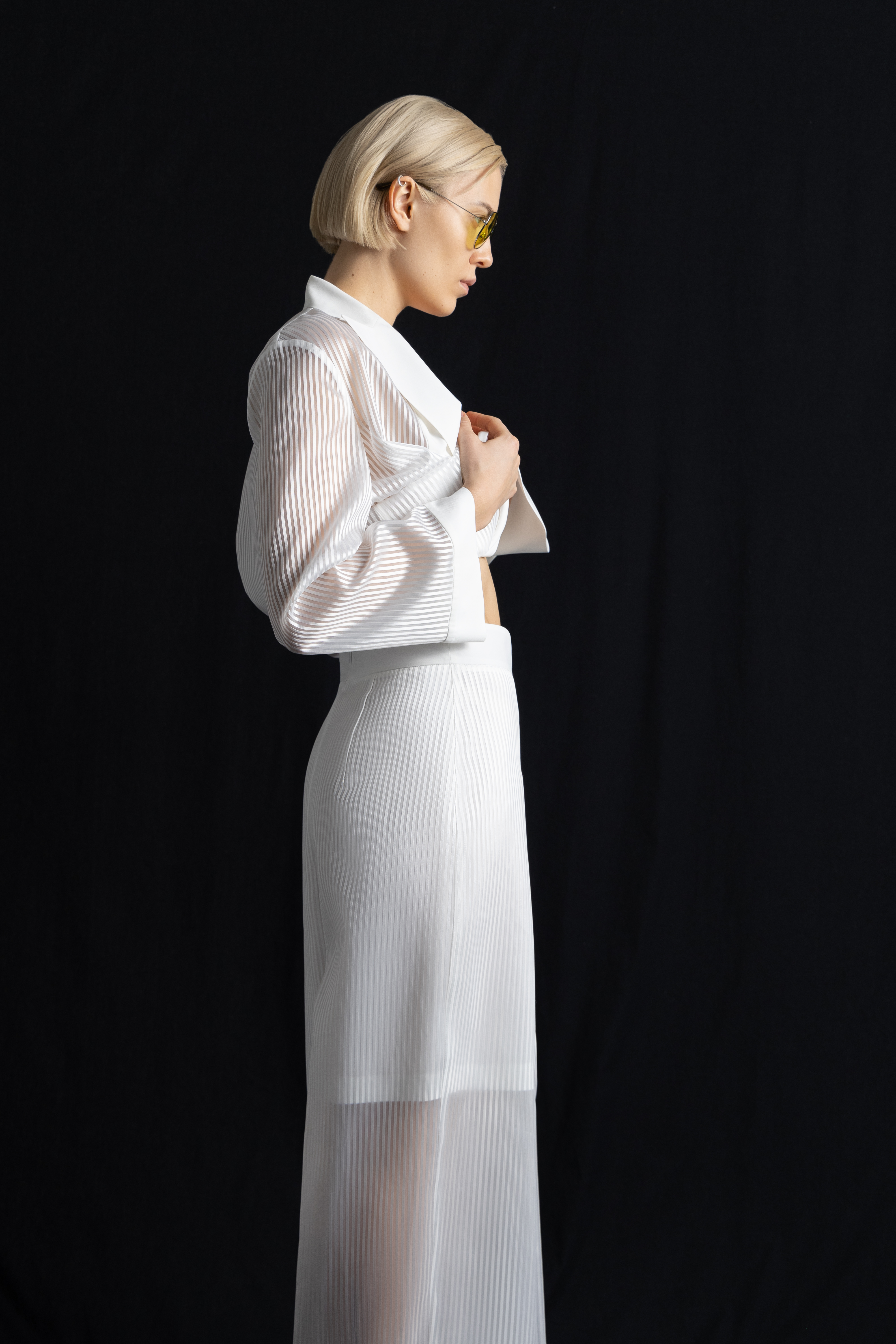 Жакет VASSA&Co, пол женский, цвет белый, фото №2