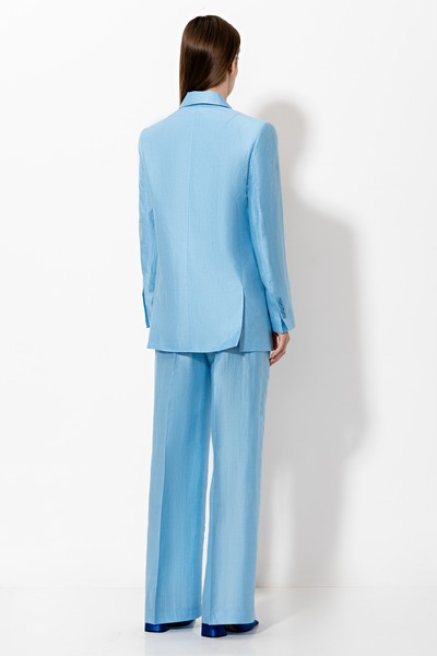 Жакет VASSA&Co, пол женский, цвет синий, фото №6