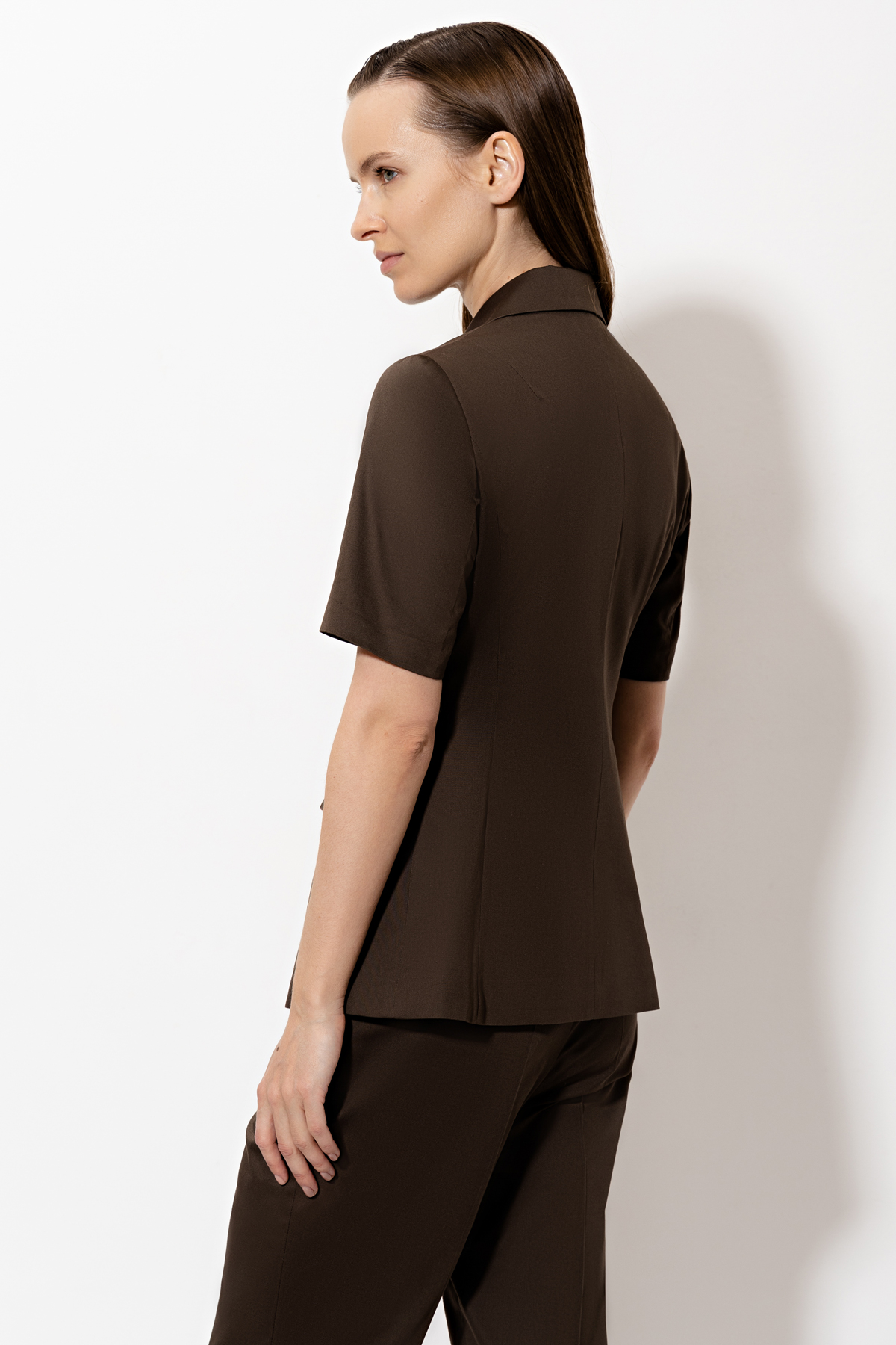 Жакет VASSA&Co, пол женский, цвет хаки, фото №2