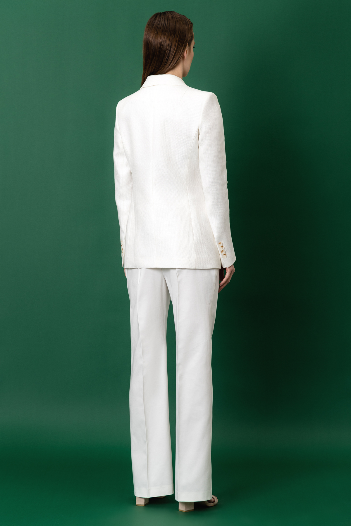 Жакет VASSA&Co, пол женский, цвет белый, фото №5