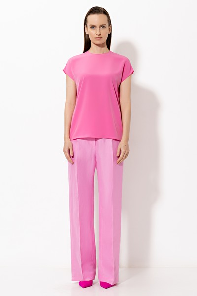 Блузка VASSA&Co, пол женский, цвет розовый, фото №3