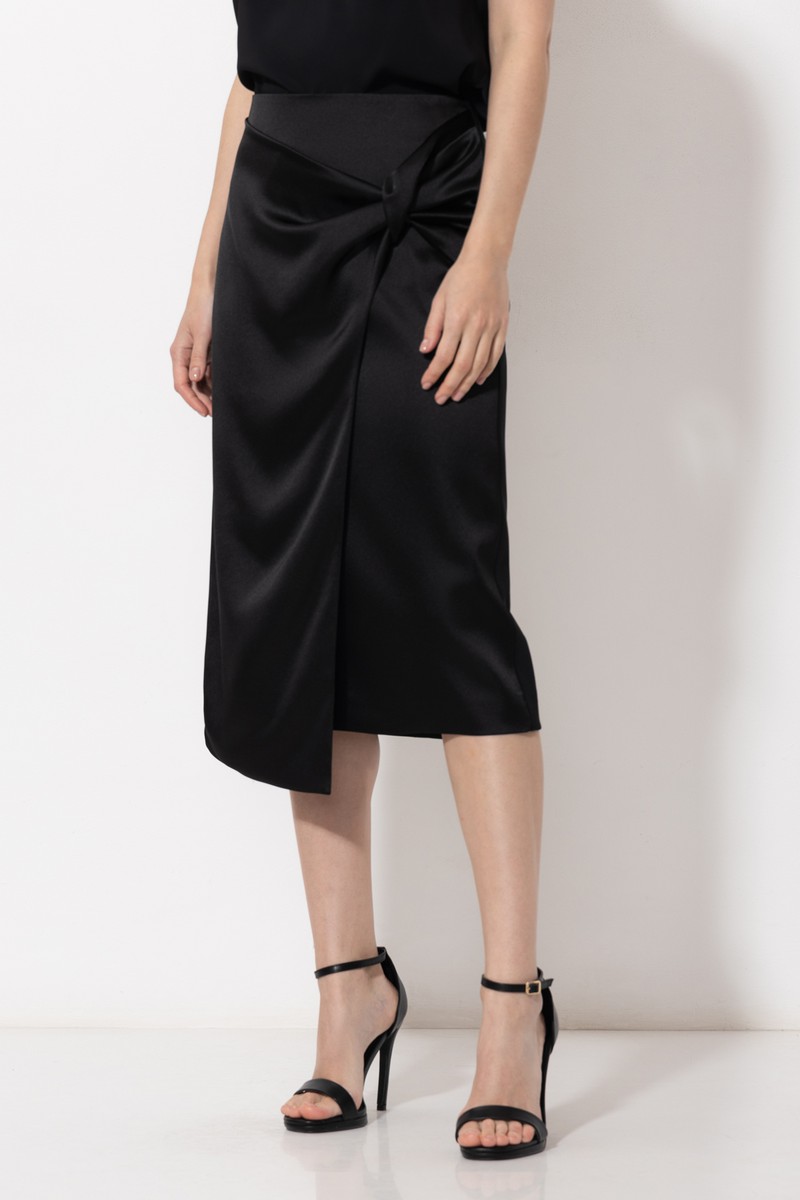 Юбка VASSA&Co, пол женский, цвет черный, фото №5