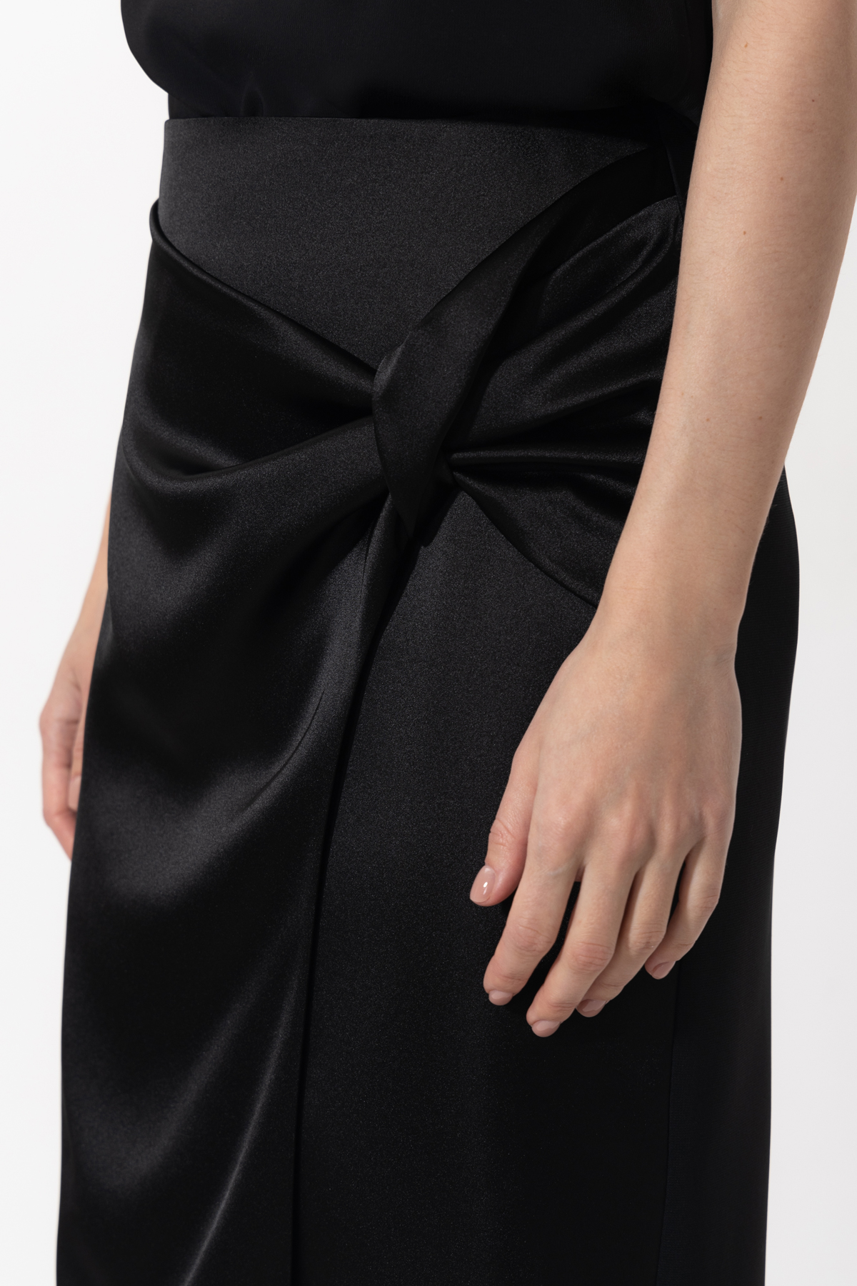 Юбка VASSA&Co, пол женский, цвет черный