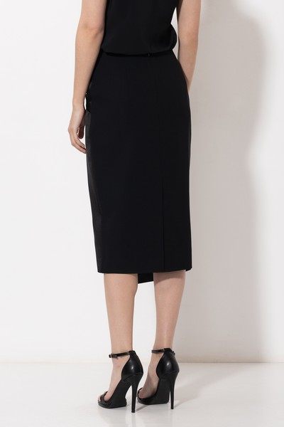 Юбка VASSA&Co, пол женский, цвет черный, фото №8