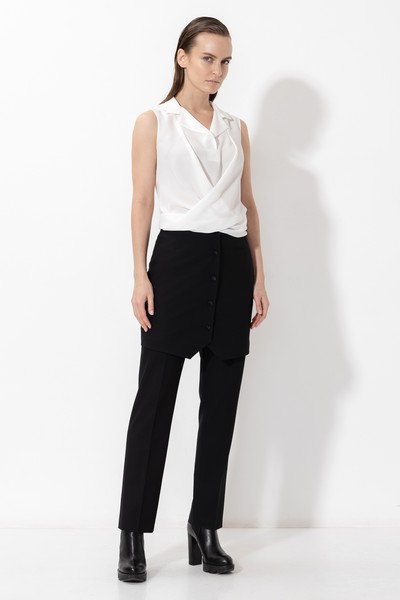 Блузка , пол женский, цвет белый, фото №3