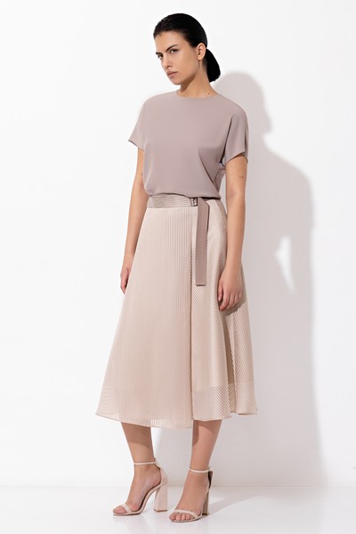 Юбка , пол женский, цвет бежевый, фото №2