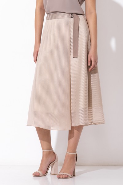 Юбка , пол женский, цвет бежевый, фото №4