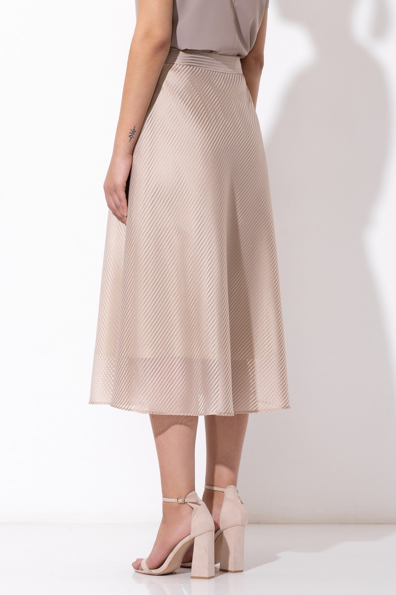 Юбка , пол женский, цвет бежевый, фото №6