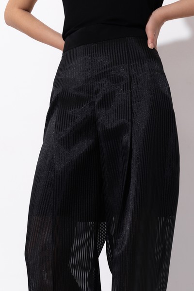 Брюки VASSA&Co, пол женский, цвет черный, фото №6