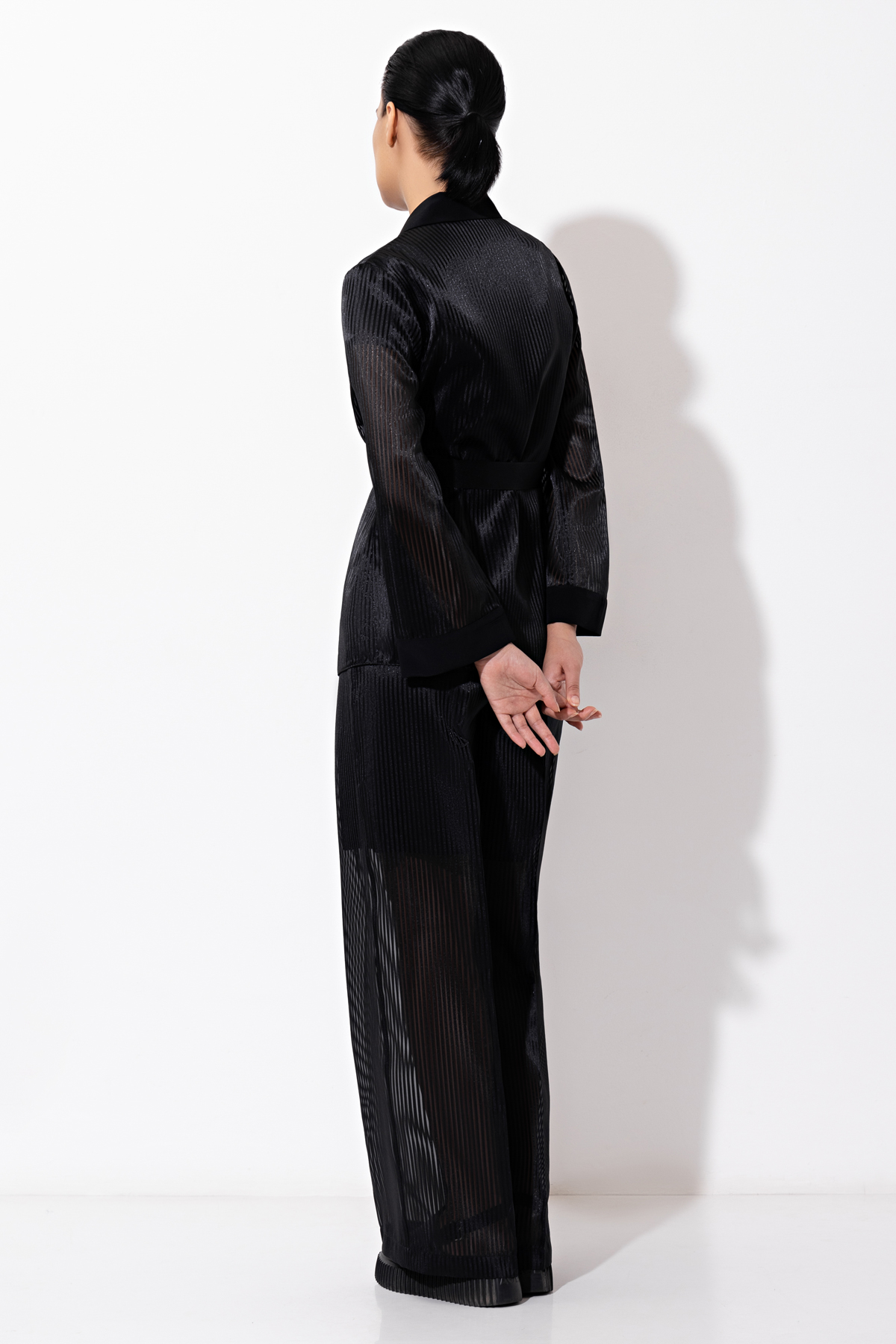 Брюки VASSA&Co, пол женский, цвет черный