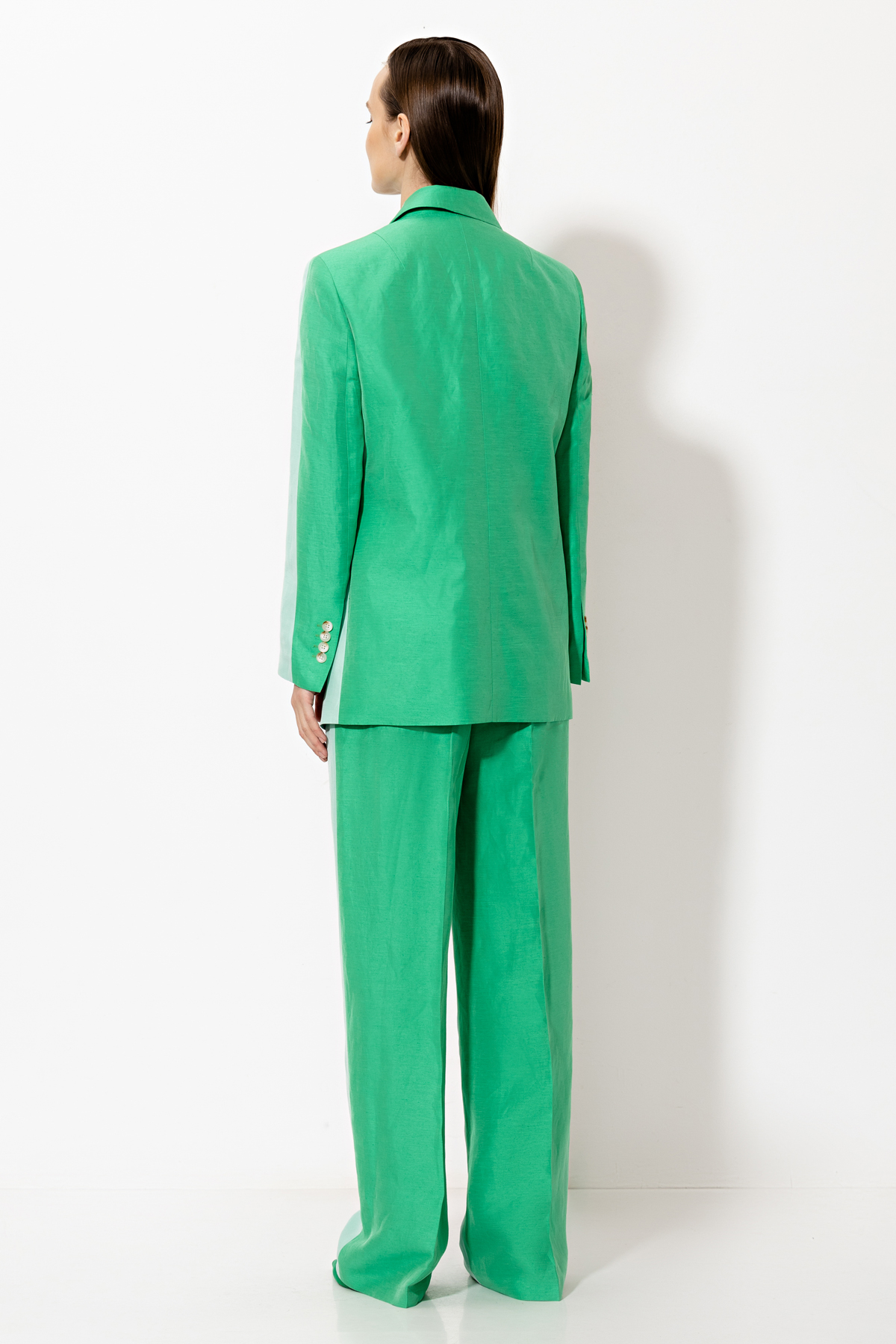 Жакет VASSA&Co, пол женский, цвет голубой, фото №4