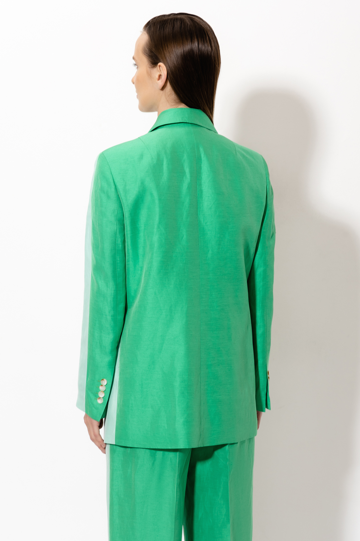 Жакет VASSA&Co, пол женский, цвет голубой, фото №6