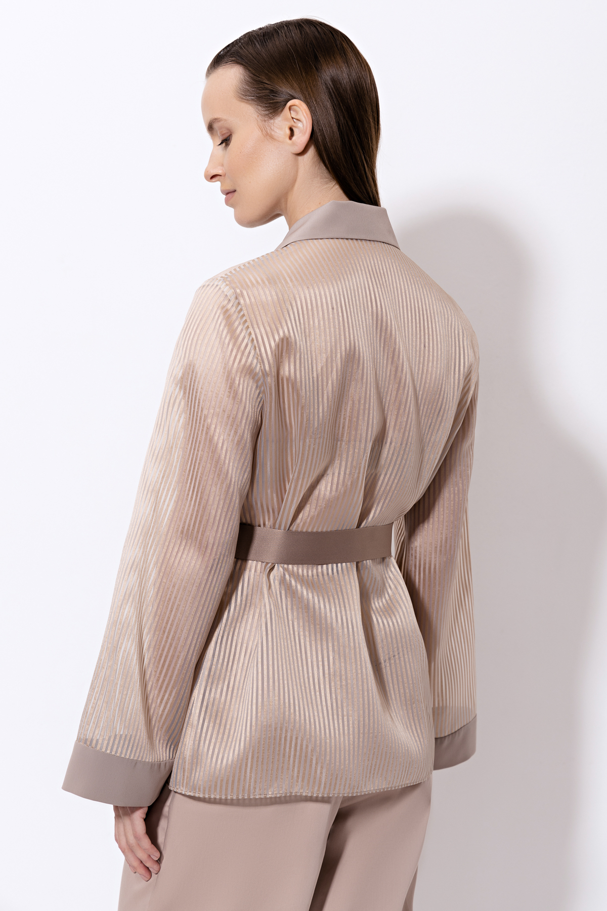 Жакет VASSA&Co, пол женский, цвет бежевый