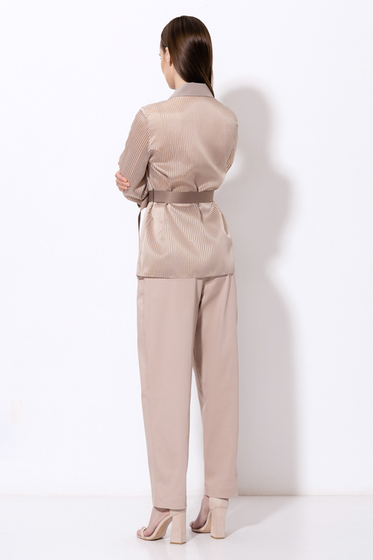 Жакет VASSA&Co, пол женский, цвет бежевый