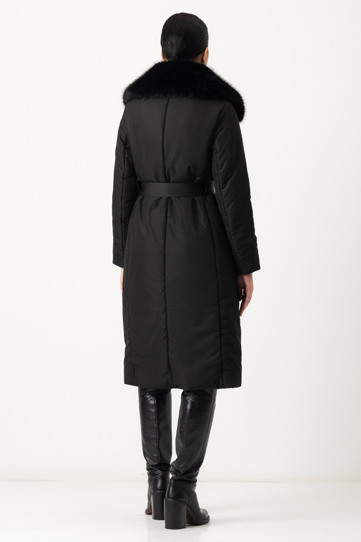 Coat VASSA&Co, пол female, цвет Black