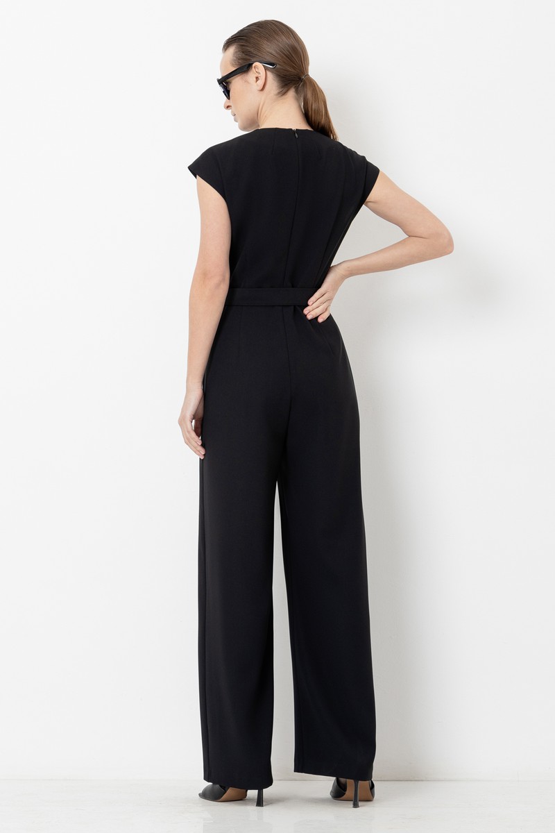 Комбинезон VASSA&Co, пол женский, цвет черный, фото №5