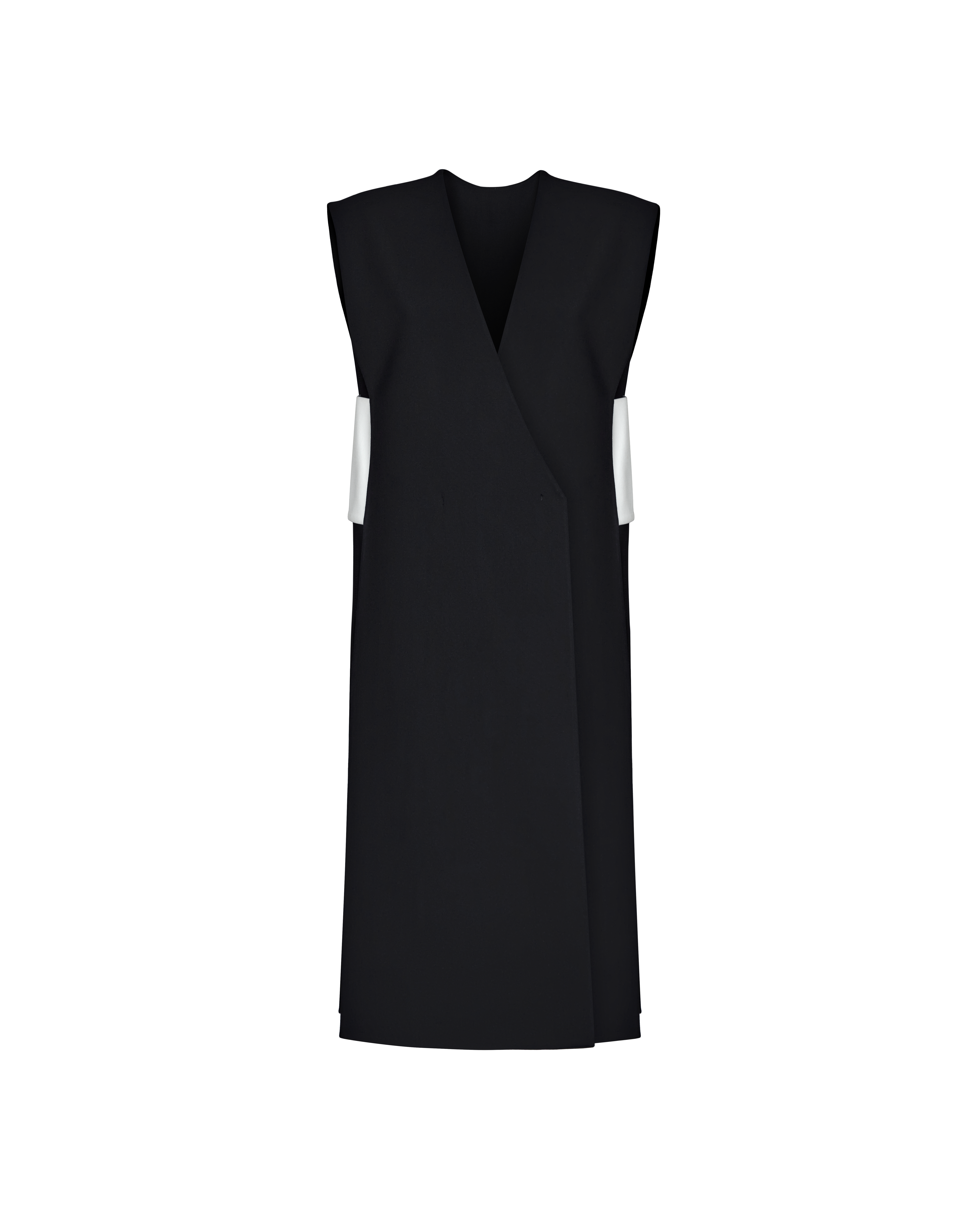 Жилет VASSA&Co, пол женский, цвет черный