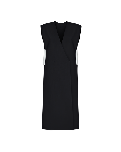 Жилет VASSA&Co, пол женский, цвет черный, фото №5