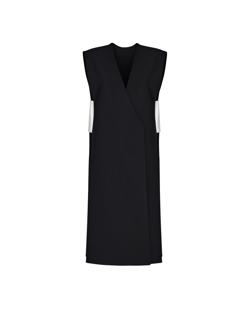 Жилет VASSA&Co, пол женский, цвет черный, фото №5