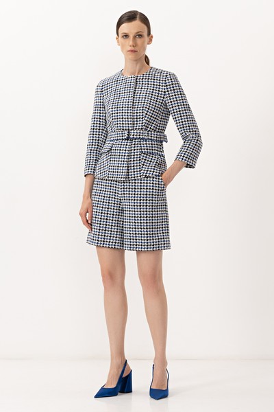 Жакет VASSA&Co, пол женский, цвет синий, фото №2