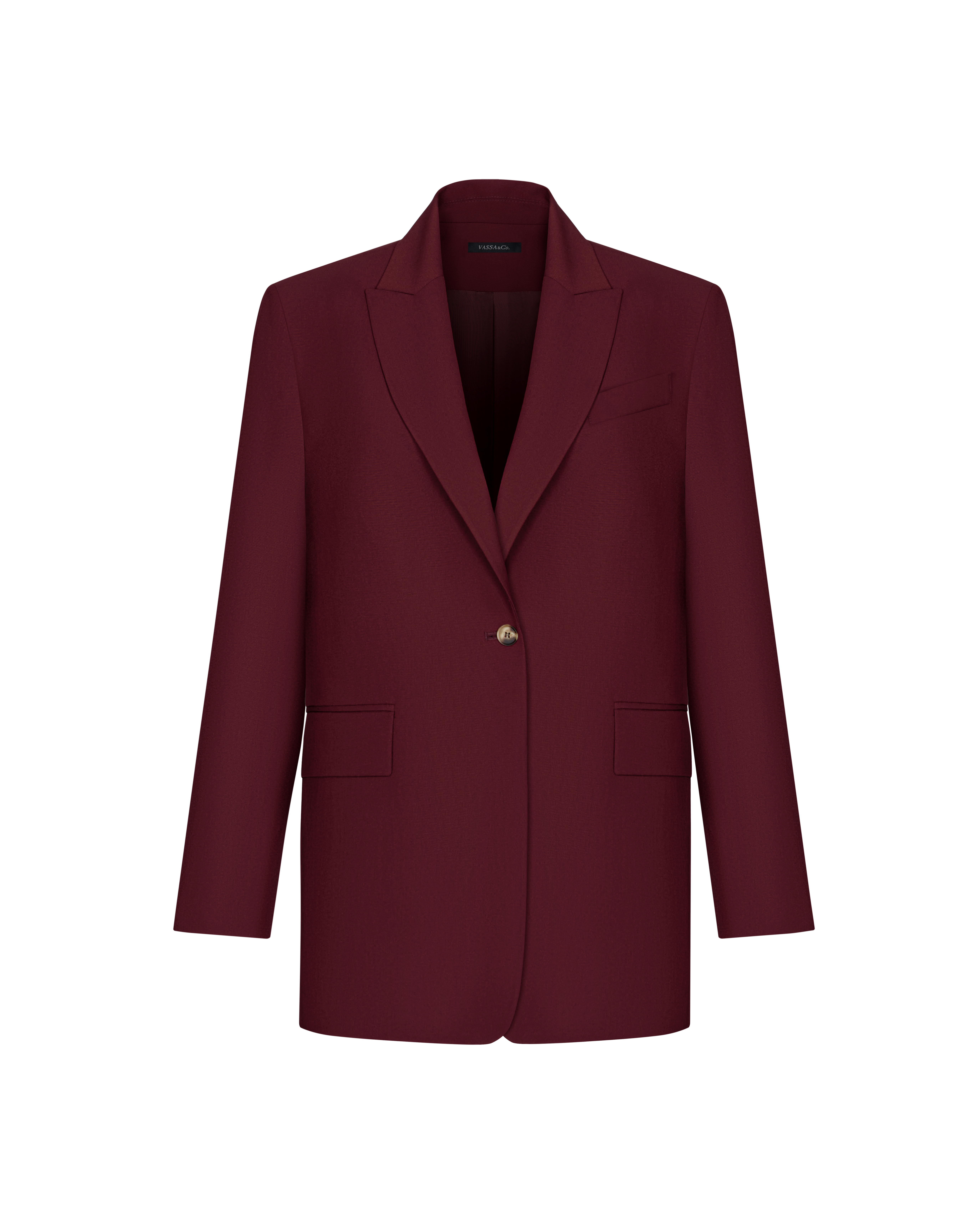 Jacket VASSA&Co, пол female, цвет red, фото №6