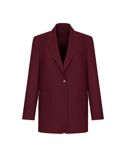 Jacket VASSA&Co, пол female, цвет red, фото №6