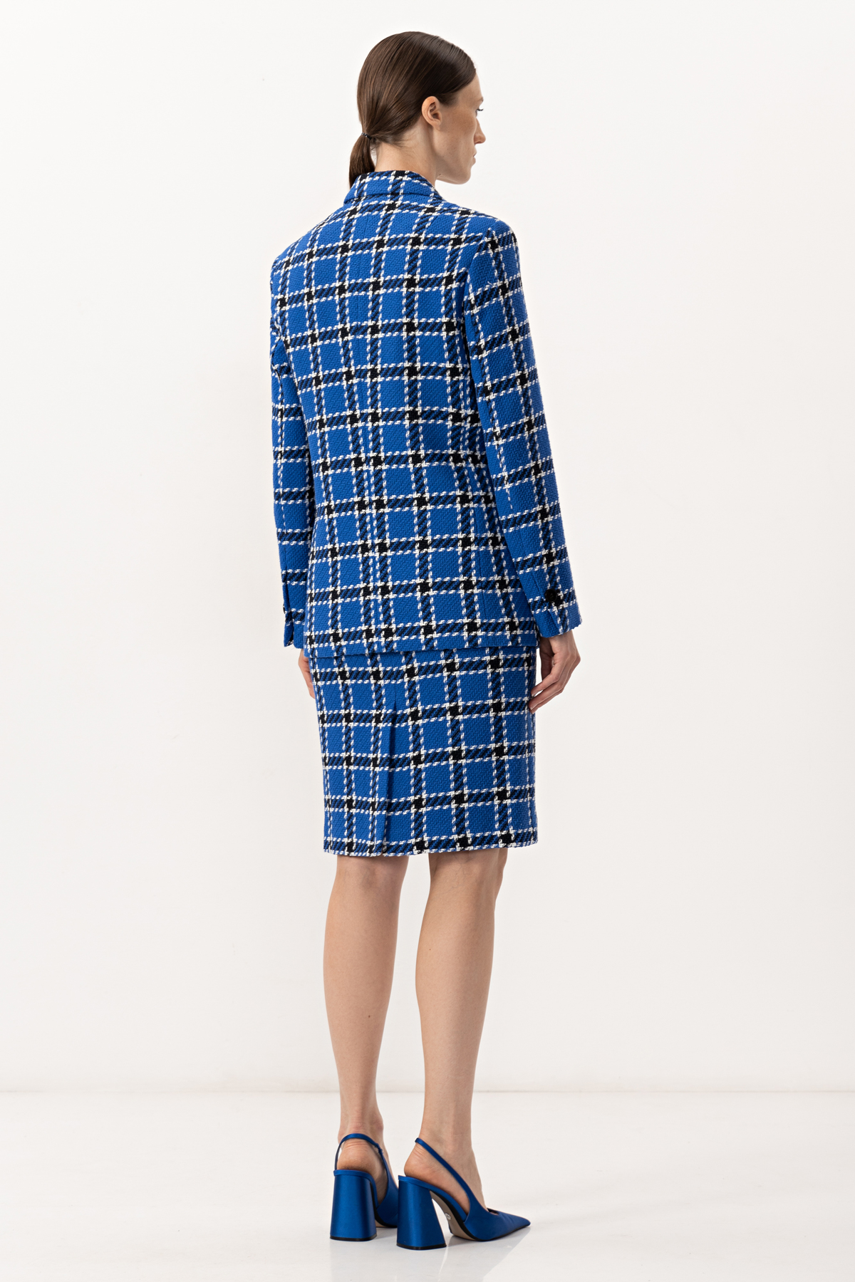 Жакет VASSA&Co, пол женский, цвет синий