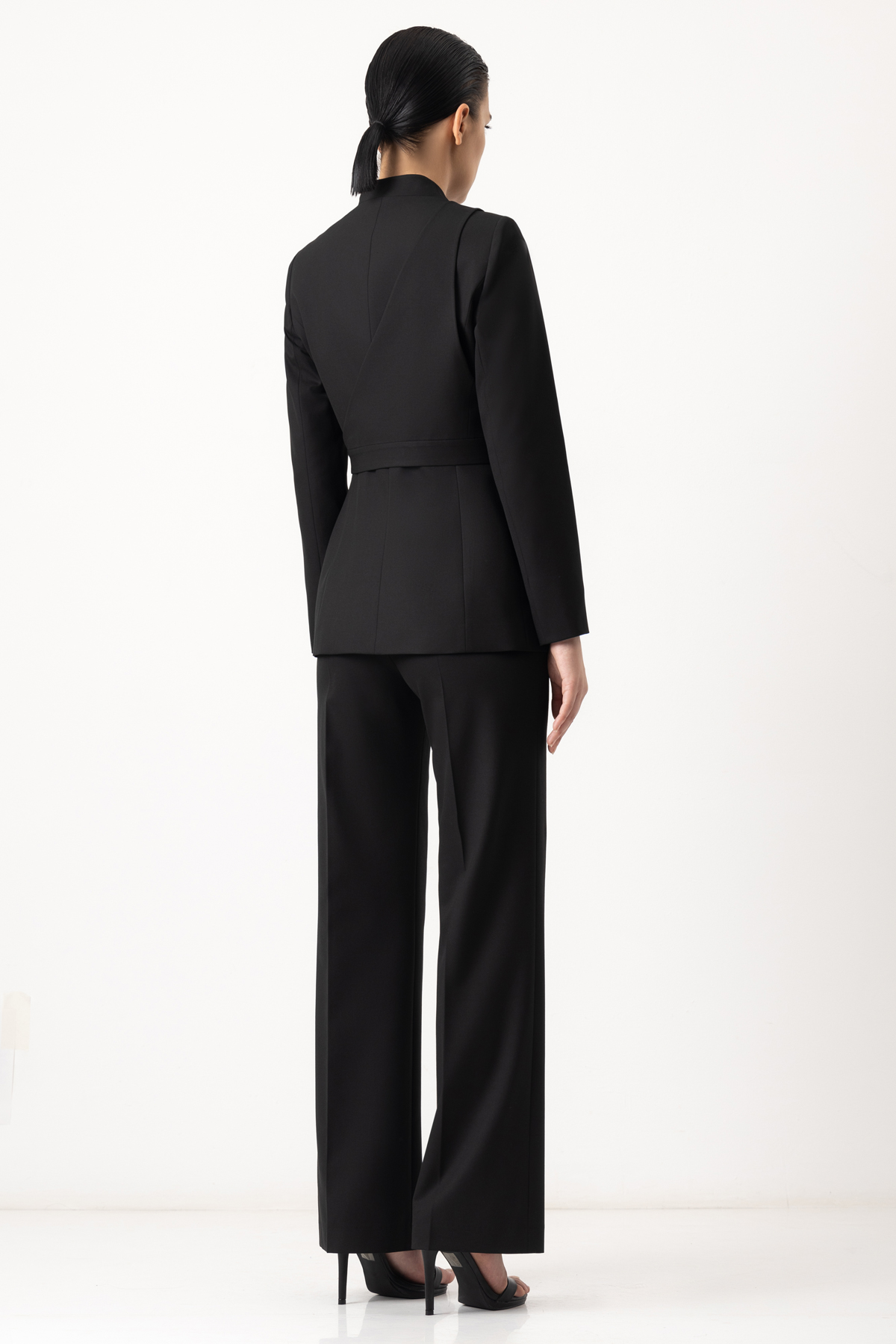 Жакет-трансформер VASSA&Co, пол женский, цвет черный