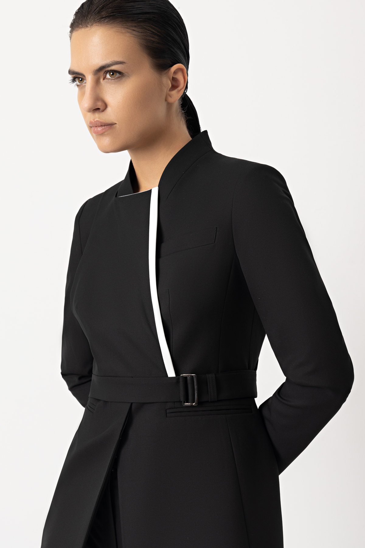 Жакет-трансформер VASSA&Co, пол женский, цвет черный