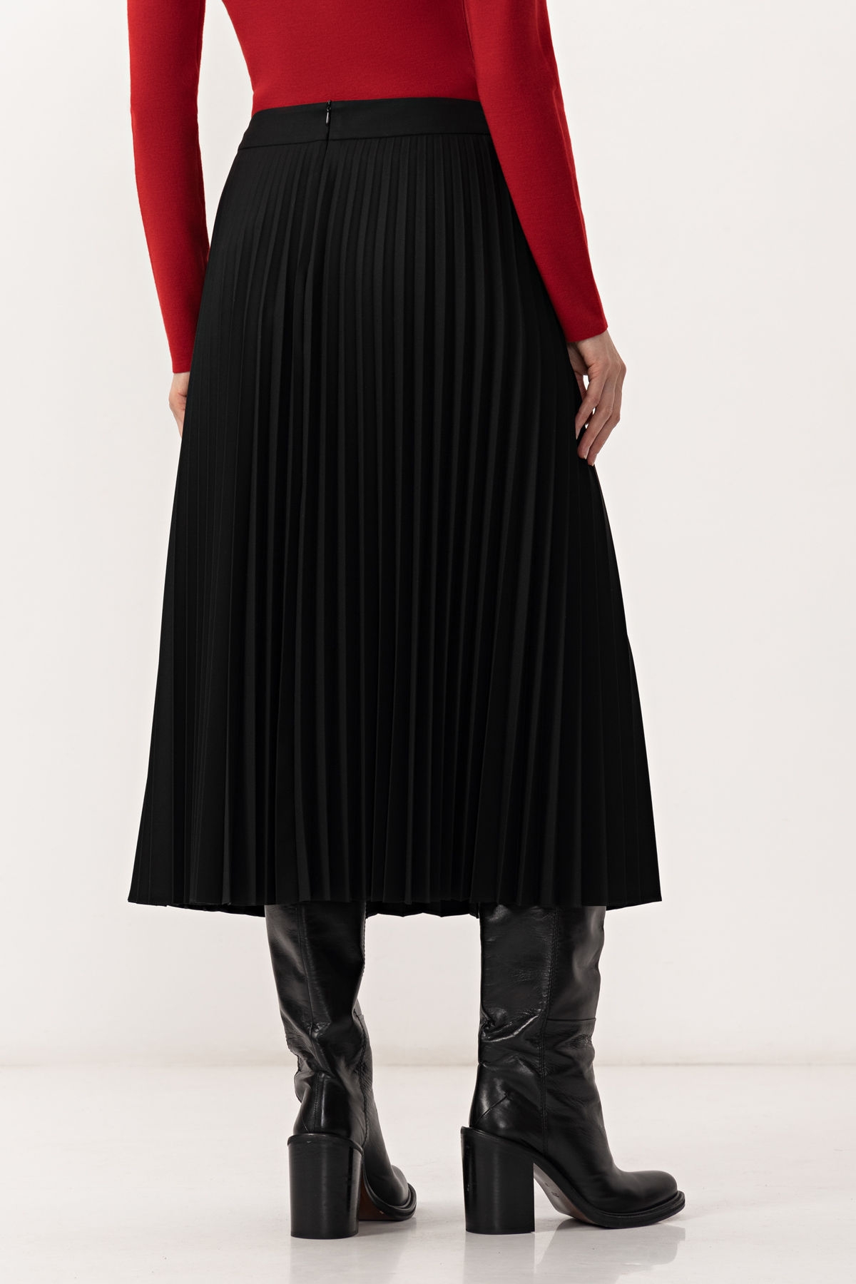 Skirt VASSA&Co, пол female, цвет Black