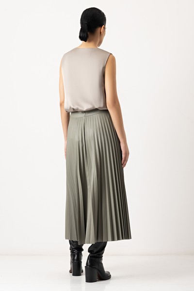 Skirt VASSA&Co, пол female, цвет зеленый, фото №2