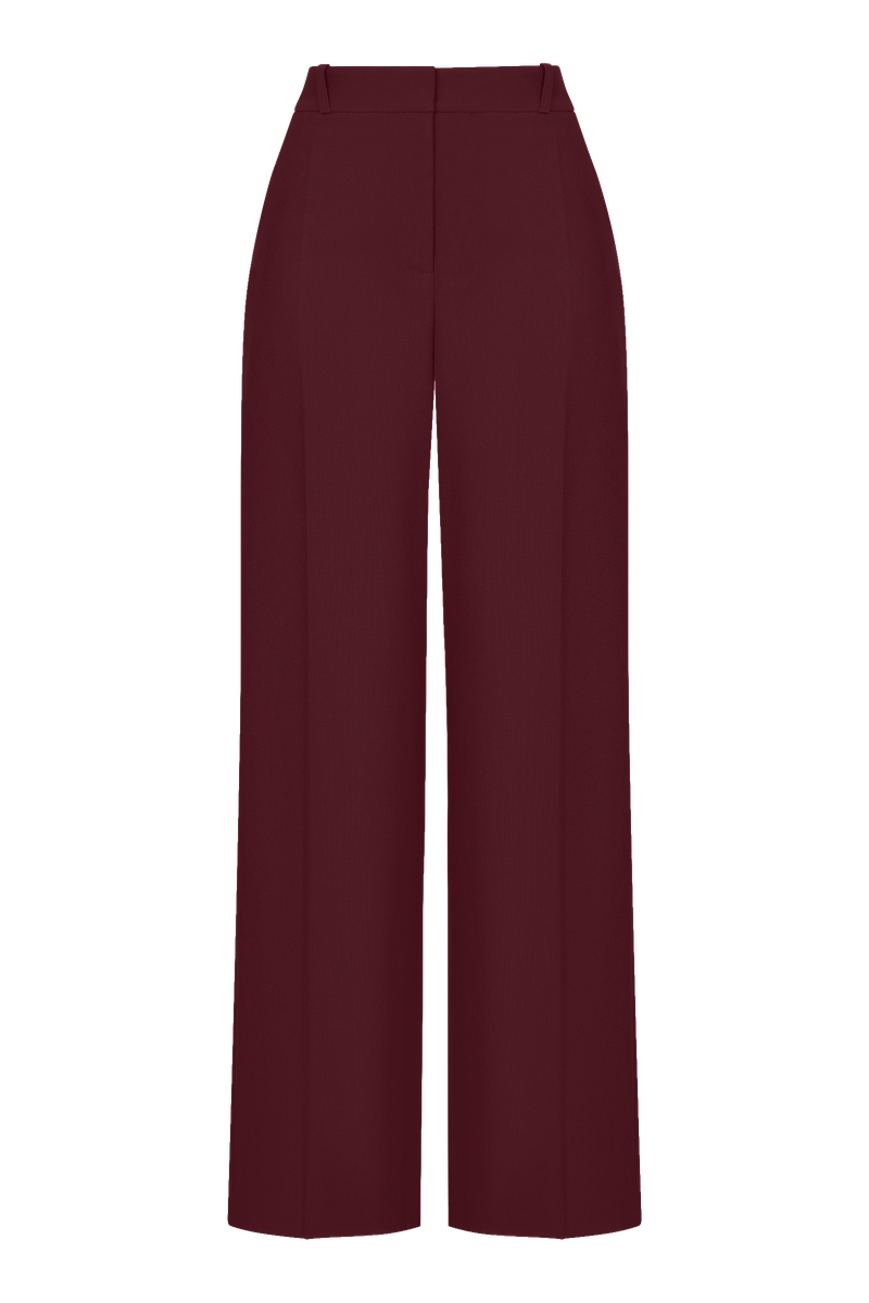 Брюки VASSA&Co, пол женский, цвет красный, фото №7