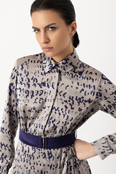 Платье , пол женский, цвет серый, фото №3