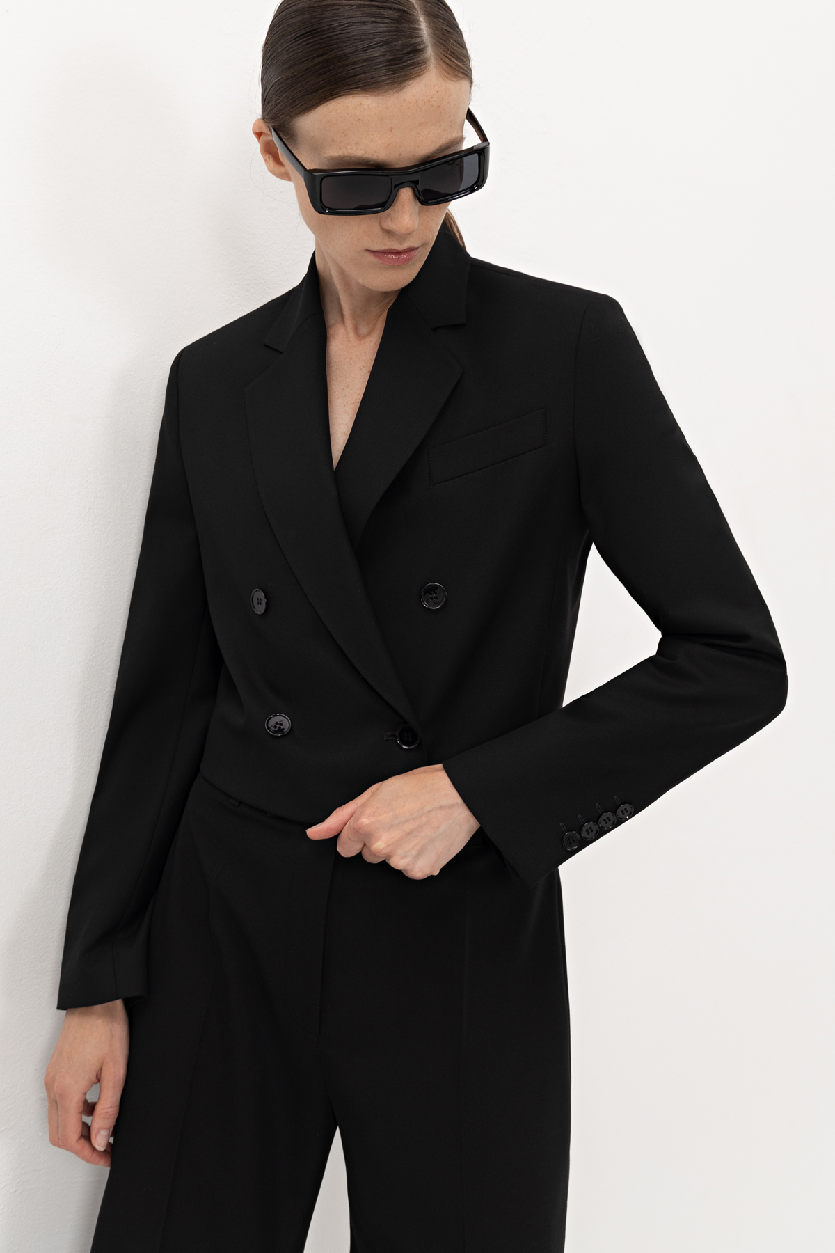 Jacket VASSA&Co, пол female, цвет black