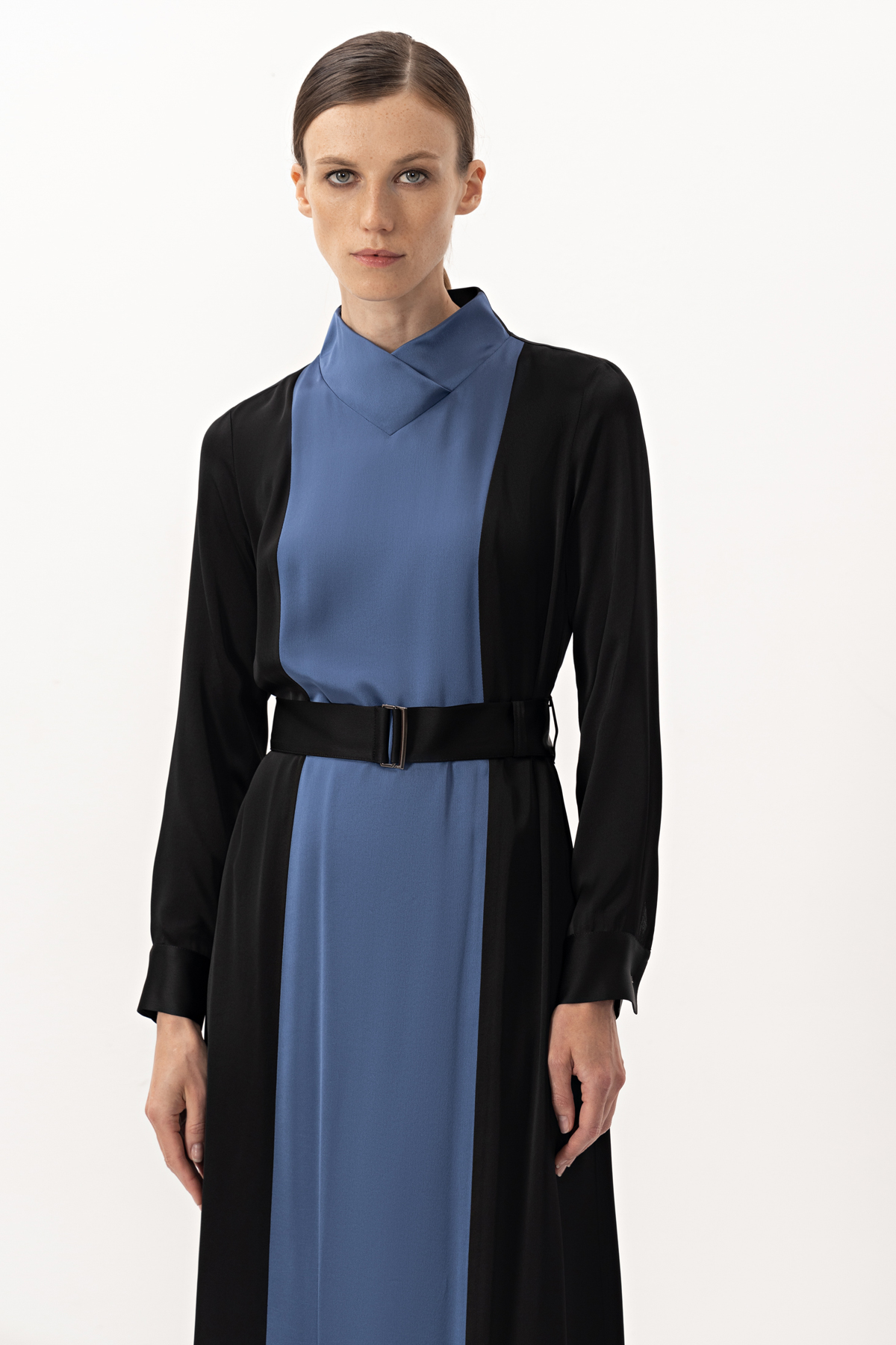 Платье VASSA&Co, пол женский, цвет синий