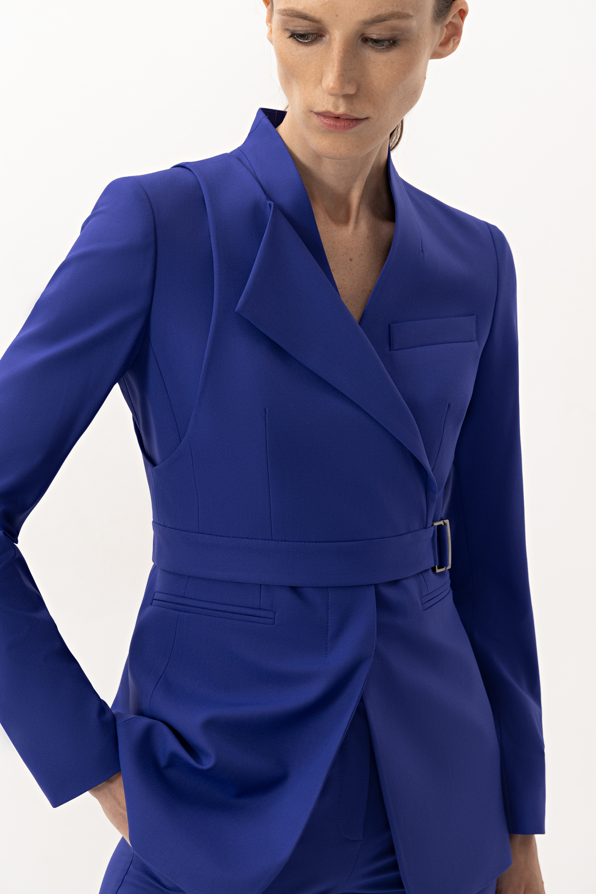 Жакет-трансформер VASSA&Co, пол женский, цвет фиолетовый