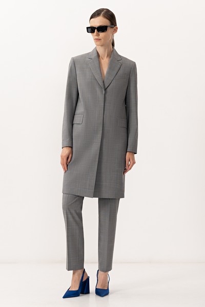 Брюки VASSA&Co, пол женский, цвет серый, фото №3