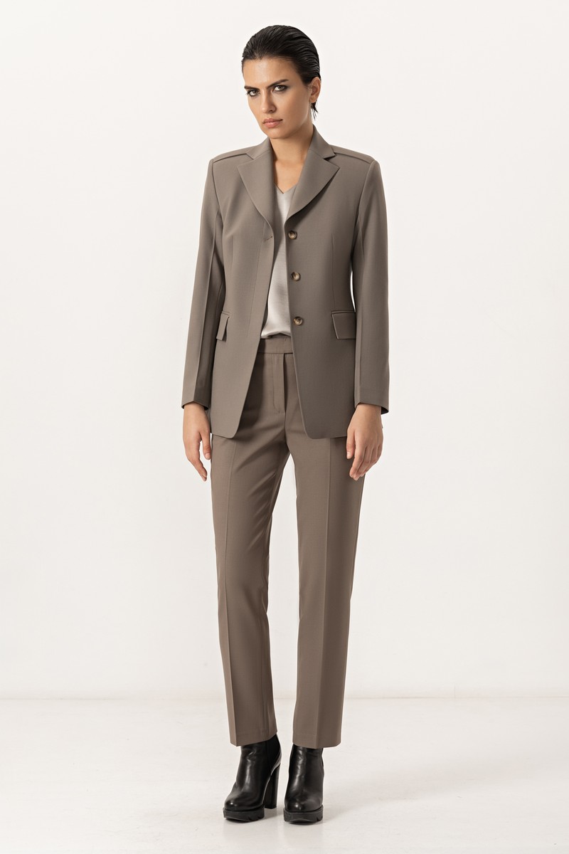 Jacket VASSA&Co, пол female, цвет brown, фото №6