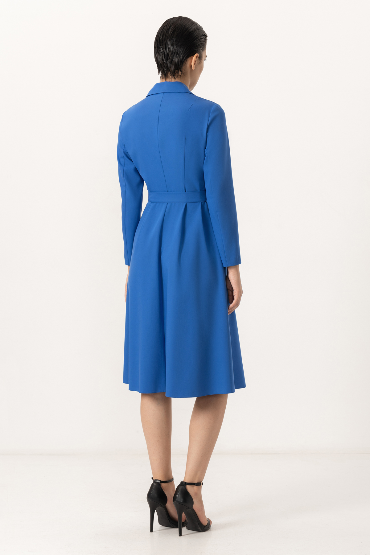 Платье VASSA&Co, пол женский, цвет синий