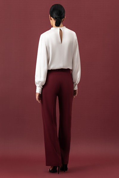 Блузка VASSA&Co, пол женский, цвет белый, фото №6