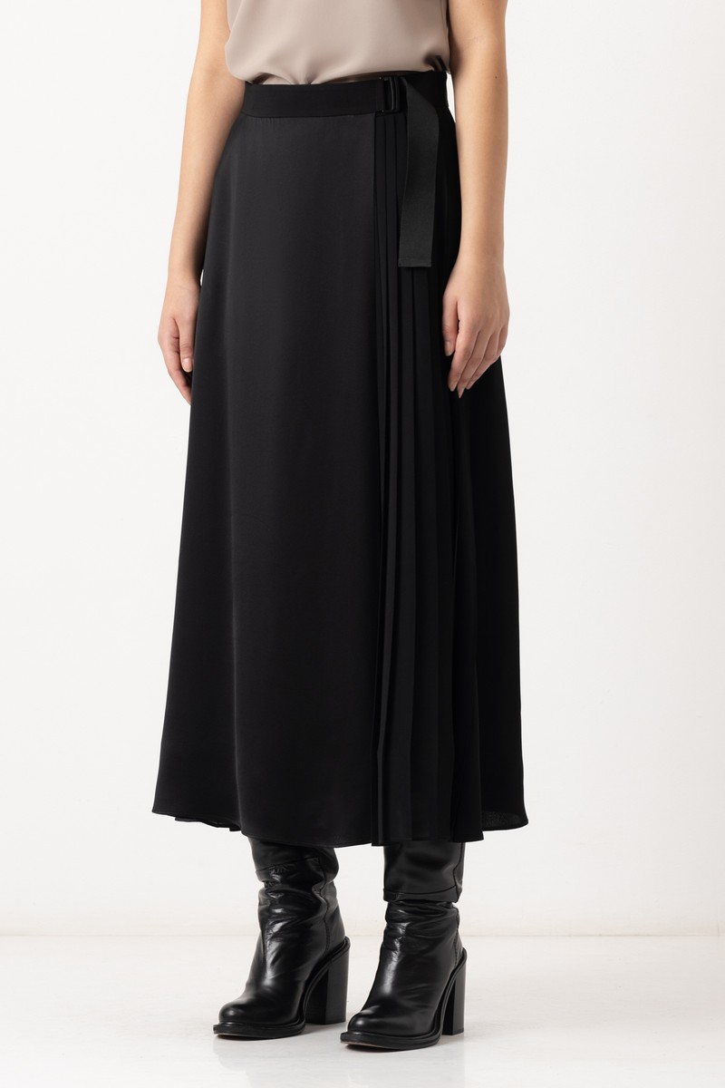 Юбка VASSA&Co, пол женский, цвет черный, фото №6